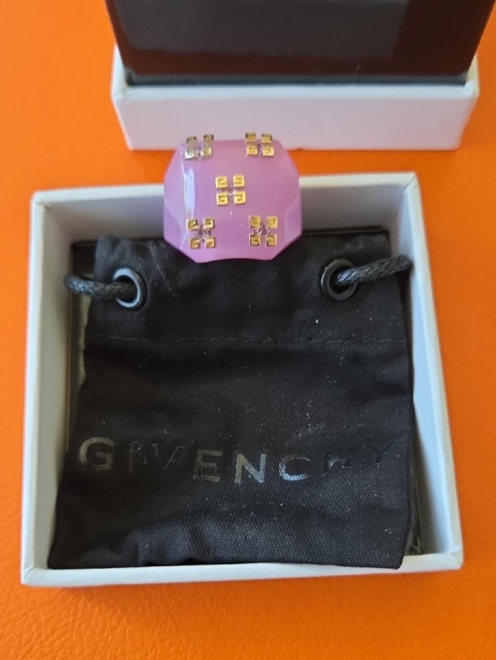 Givenchy Women's 4G Plumetis Ring